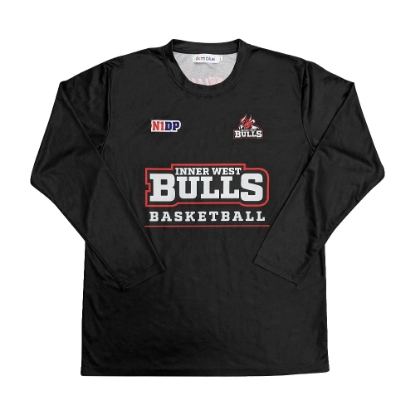 Picture of Bulls Long Sleeve Game Day Warm Up Top (Female)