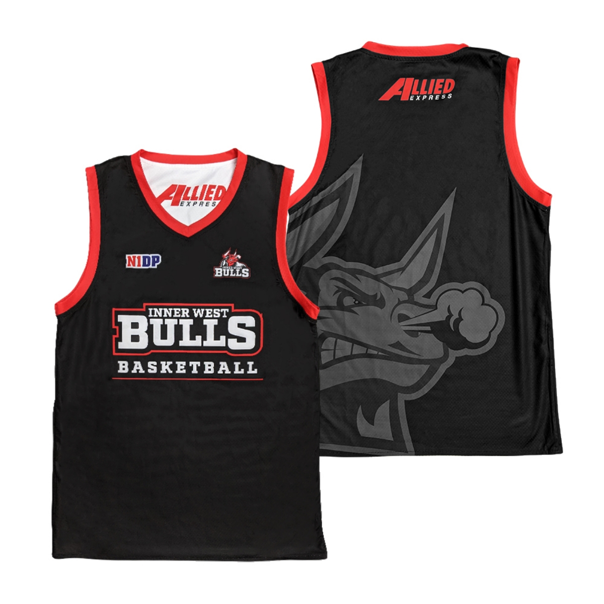 Picture of Bulls Player Reversible Training Singlet (Male)