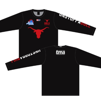 Picture of Bulls Ladies Long Sleeve Warm Up T-Shirt