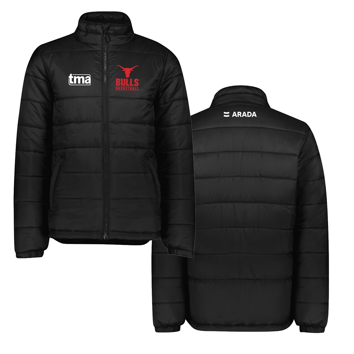 Picture of Men’s Bulls Black Puffer Jacket